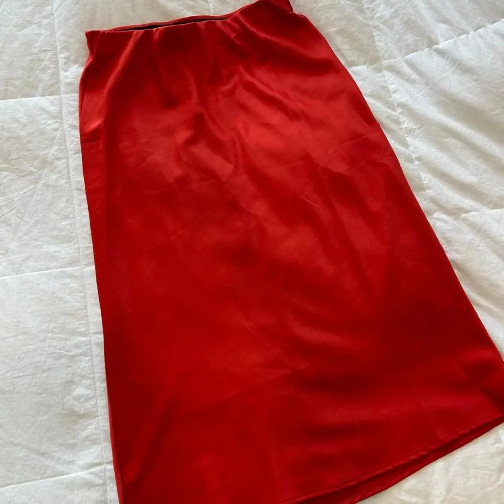 A-new-day Women's Orange Skirt
